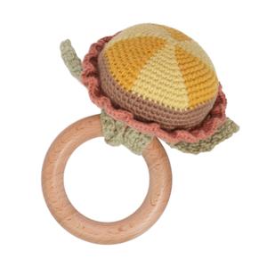 Погремушка Vinage Orange Flower, детская игрушка, деревянная игрушка-колесо/как Моисей Like Moses