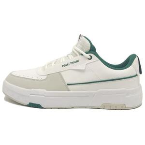 Taichi Cloud Trace 2.0 Противоскользящие и износостойкие дышащие низкие кеды для скейтбординга мужские белые PEAK, полностью белые