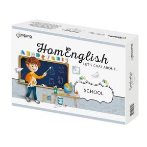 Homeenglish Давайте поговорим о школе, обучающая игра,Regipio