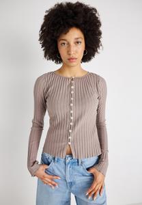 Кардиган Free People TILLY LONG SLEEVE, Fallen Rock/Taupe