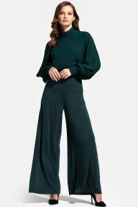 Широкий комбинезон с рукавами-блузками Hot Squash, зеленый