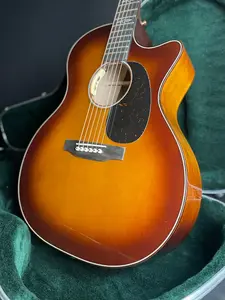 Martin GPCE Inception Maple с жестким кейсом - Янтарно-выцветающий солнечный всплеск (2025)