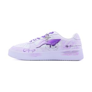 LINING Понтонные лодки легкие высота увеличение low top скейтборд обувь unisex светло-фиолетовый
