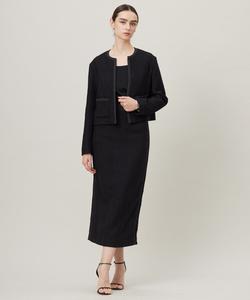 куртка без воротника из расщепленной травы