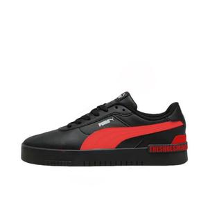 PUMA JOLA лоу-топ скейтборд обувь женские black red