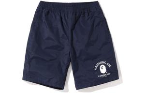 Пляжные шорты BAPE Nylon темно-синие A Bathing Ape, темно-синий