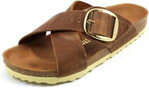 Женские сандалии Birkenstock Siena с большой пряжкой, Cognac