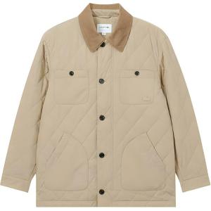 LACOSTE Пуховик мужской молочно-кофейный, Milk Coffee