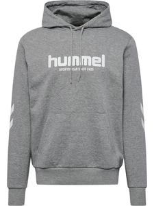 Hummel Худи Hmllegacy с регулируемой талией, мужская, серого меланжевого цвета