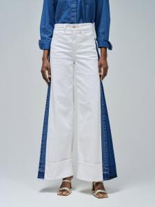 Salsa Jeans Джинсы с широкими штанинами 'Faith' в белом цвете