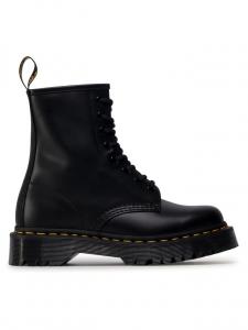 Сапоги высокие Dr. Martens на шнурках, черный
