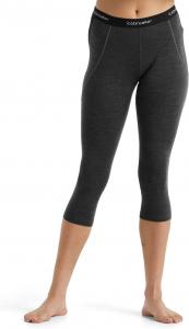 Женские брюки-клеш Icebreaker 260 Zone, Jet Heather/Black