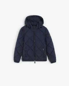 Детская куртка с капюшоном и съемными длинными рукавами Scalpers, темно-синий