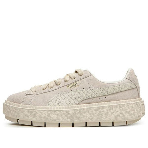 Кроссовки (WMNS) PUMA Suede Platform Trace Animal 'Cream y', цвет creamy