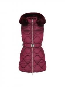 Faina Женский жилет бордового цвета