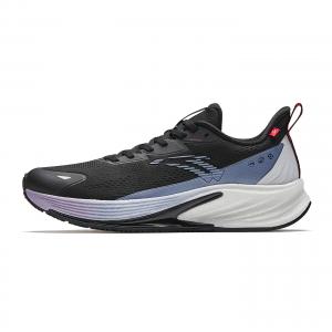Anta Кроссовки Rocket 60 Low top Lightweight Running Shoes Men's Basic Black/Metal Bright Blue/Papyrus White