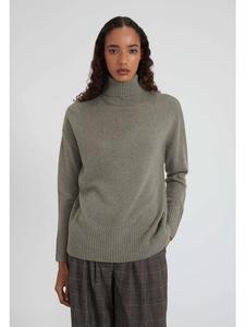 Style Republic Водолазка оверсайз оливкового цвета в меланжевом оттенке