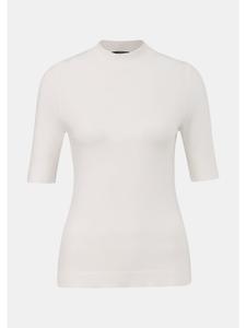 Вязаный свитер в цвете 0120_белый comma