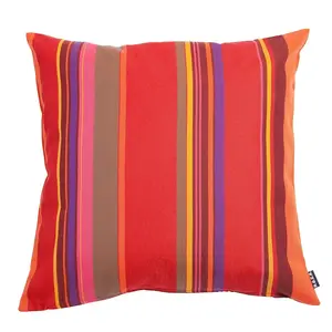 Чехол для стульев Yucatan с наполнителем, 1 штука H.O.C.K., Rot + gestreift