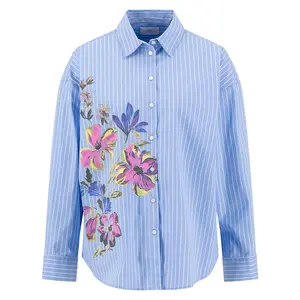 Рубашка с длинным рукавом Fynch Hatton 26031326, синий