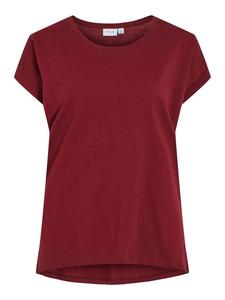 Футболка Vila, темно-красный