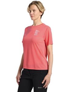 Jack Wolfskin Функциональная рубашка "Воннан" розового цвета