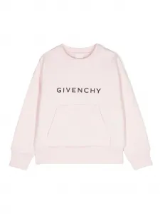 Толстовка с логотипом Givenchy Kids, розовый
