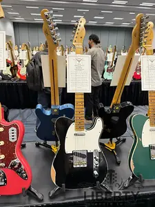 Fender Custom Shop 59 Tele Custom - Реликвия - Состаренный черный - Пользовательские избранные ПРЕДЗАКАЗ