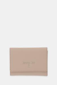 Кожаный кошелек Patrizia Pepe, бежевый