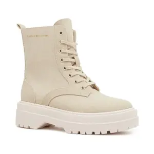 Женственные ботинки до щиколотки Essential с добавлением кожи Tommy Hilfiger, бежевый