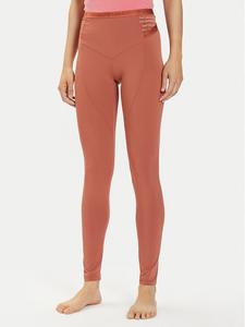 Леггинсы Emporio Armani Underwear, коричневый