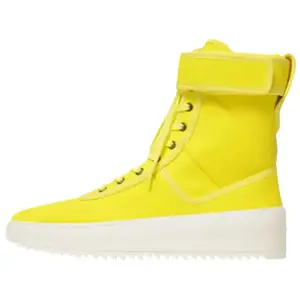Fear Of God Высокие повседневные ботинки в стиле милитари унисекс, желтые