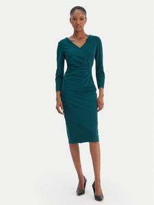 Коктейльное платье slim fit Abito Intero CFC0126655003 Rinascimento, зеленый