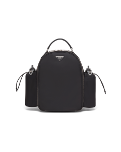 Полностью укомплектованный пикниковый рюкзак из Re-Nylon Prada, черный