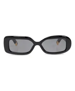 Круглые солнцезащитные очки Jacquemus, черный