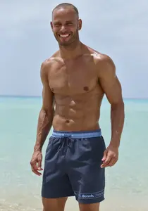 Bench Шорты для плавания с фирменной надписью, цвет морской волны