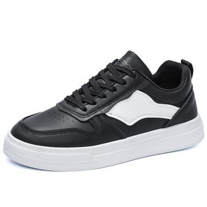 SUPEREDGE Скользоустойчивые и дышащие мужские скейтерские кеды низкие черные, цвет Black