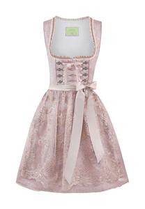 Дирндль Амена, кружевной фартук, жаккардовый узор, женский STOCKERPOINT, цвет Rose