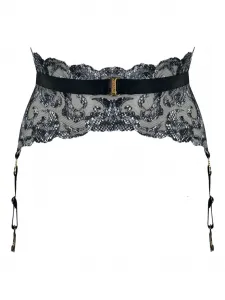 Кружевной пояс для чулок Siren Bordelle, черный