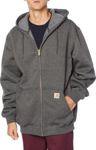 Мужская толстовка Carhartt средней плотности с капюшоном на молнии