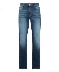 Прямые джинсы Supreme Fit Philipp Plein, синий