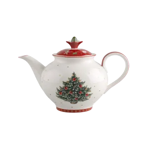 Чайник заварочный Villeroy & Boch Toy's Delight, 1,6 л, красно-белый