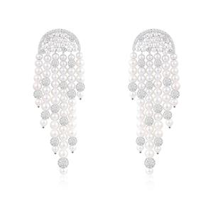 Apm Monaco Серьги ETERNELLE 925 Sterling Silver для женщин серебряные