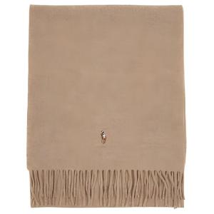 Polo Ralph Lauren Вязаный шарф унисекс коричневый