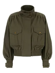 Хлопковый бомбер "Гипноз" Zimmermann, зеленый