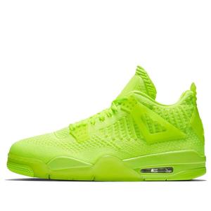 Кроссовки 4 flyknit 'volt' Air Jordan, мультиколор