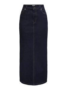 Юбка до колена ONLY, темно-синий деним