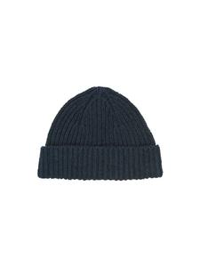 Marc O'Polo Вязаная шапка из букле темно-синего цвета