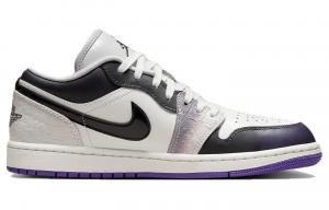 Jordan Air Jordan 1 винтажные баскетбольные кроссовки женские, Sail Colour / Sail Colour / Cement Grey / Black