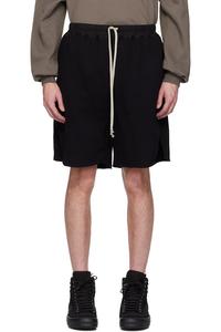 Голливудские боксеры с длинным поясом и ширинкой на молнии Rick Owens Drkshdw, черный